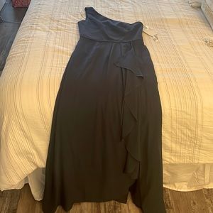 Navy Blue Bridesmaid Dress